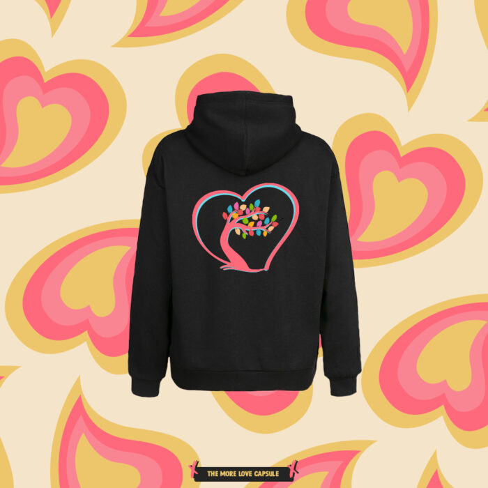 Love A Little More x Hoodie - Image 5